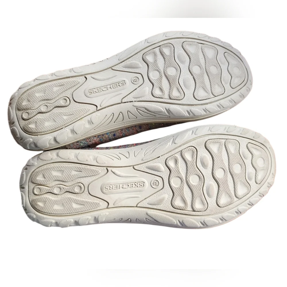 Skechers Women's 8 Reggae Fest Wicker Slip On Shoes - Picture 5 of 5